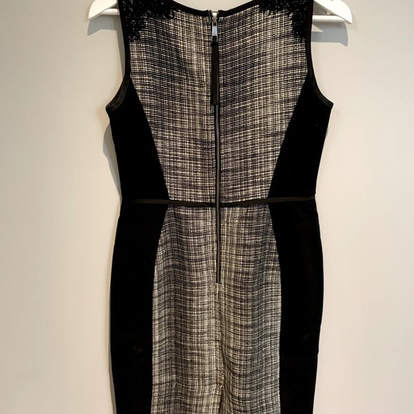 Loft Black & White Dress Size 4 - Picture 2 of 3
